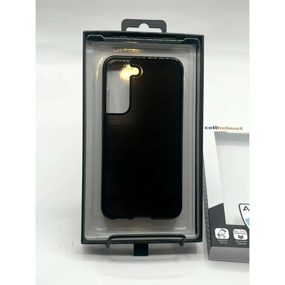 Cellhelmet Altitude X Series Case for Samsung Galaxy S22 Slim NonSlip Grip Black